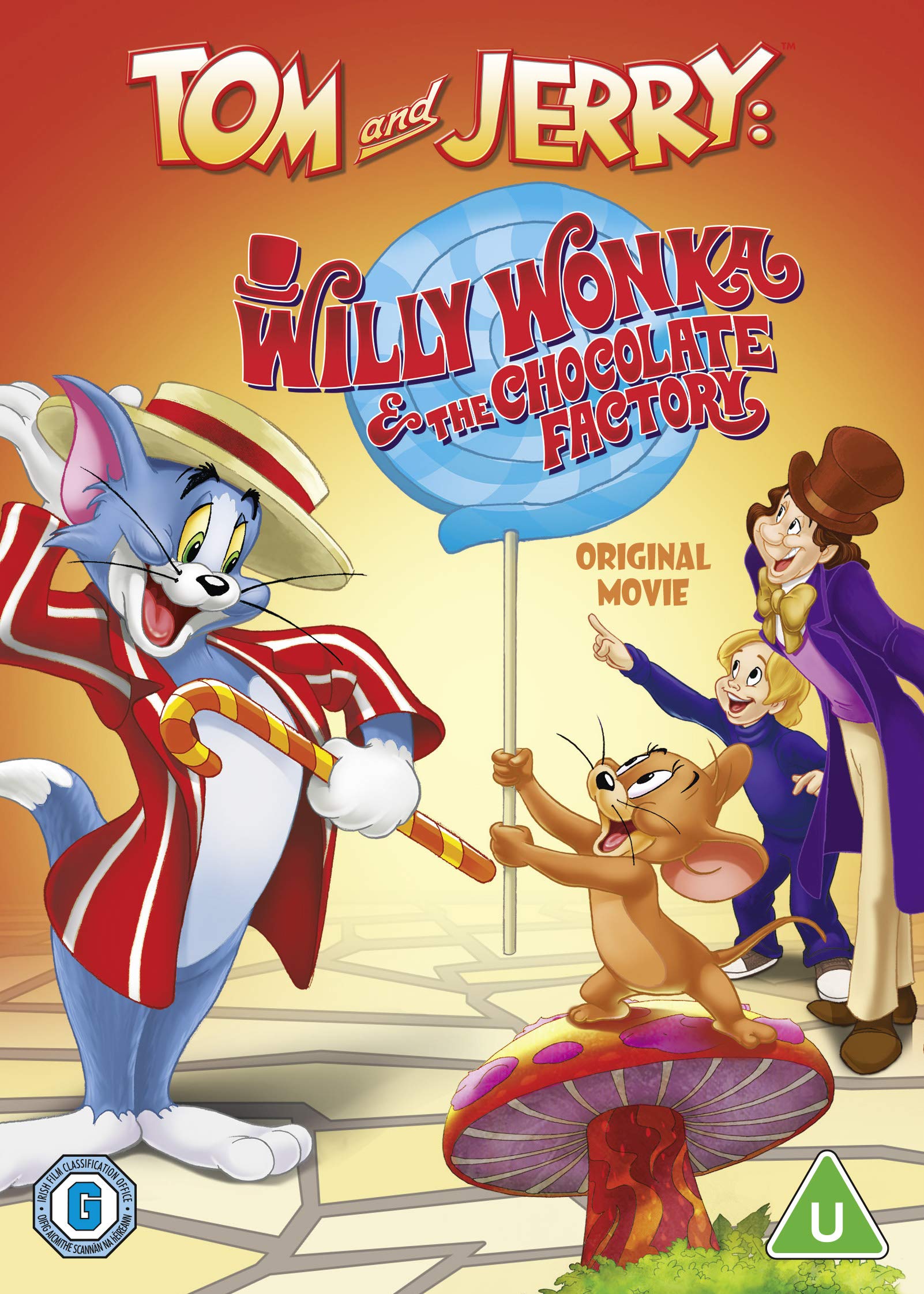 Tom and Jerry: Willy Wonka & The Chocolate Factory [New line look] [DVD] [2017]