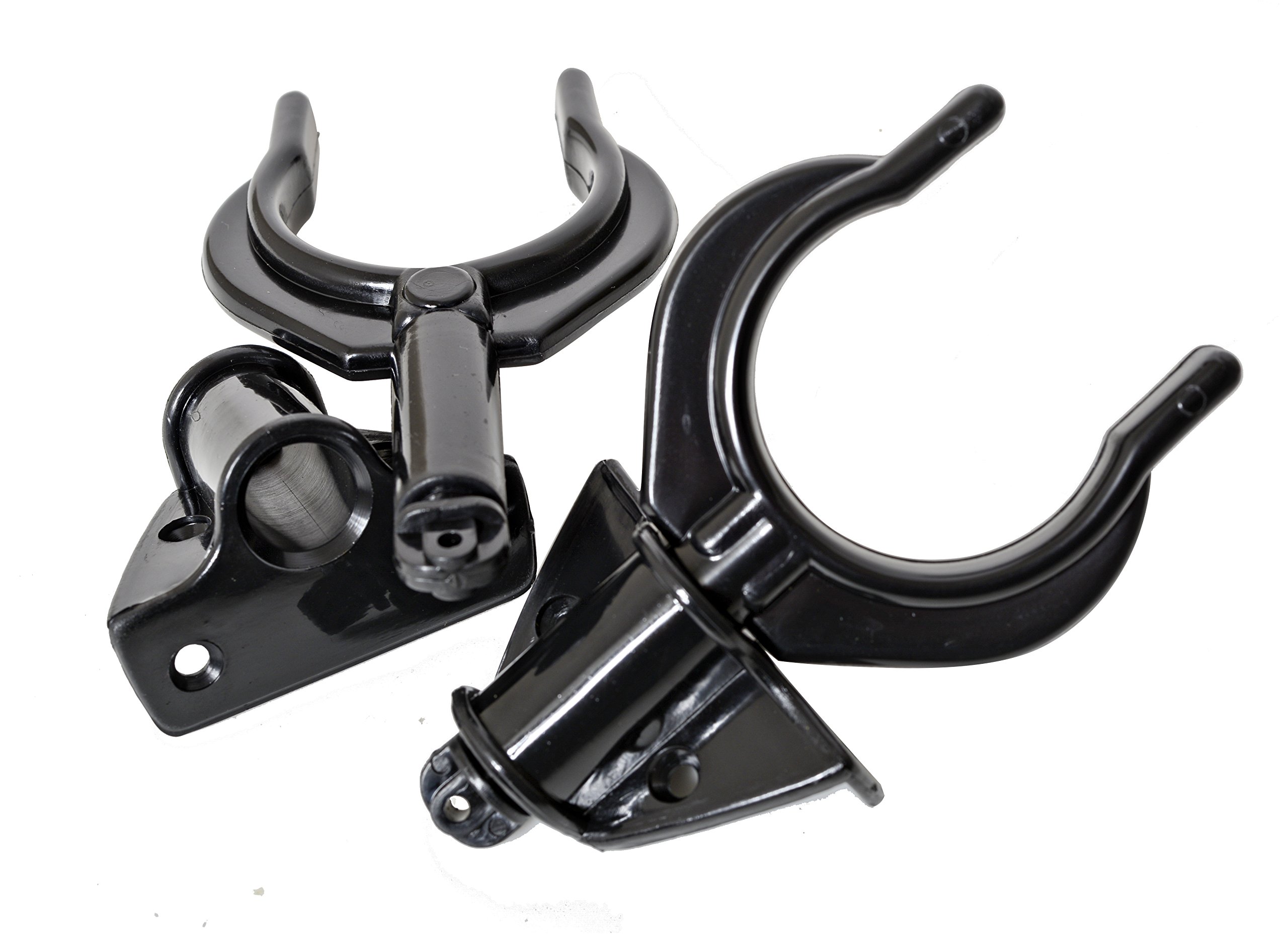 Lot de 2 dames de nage en nylon et supports de fixation latéraux