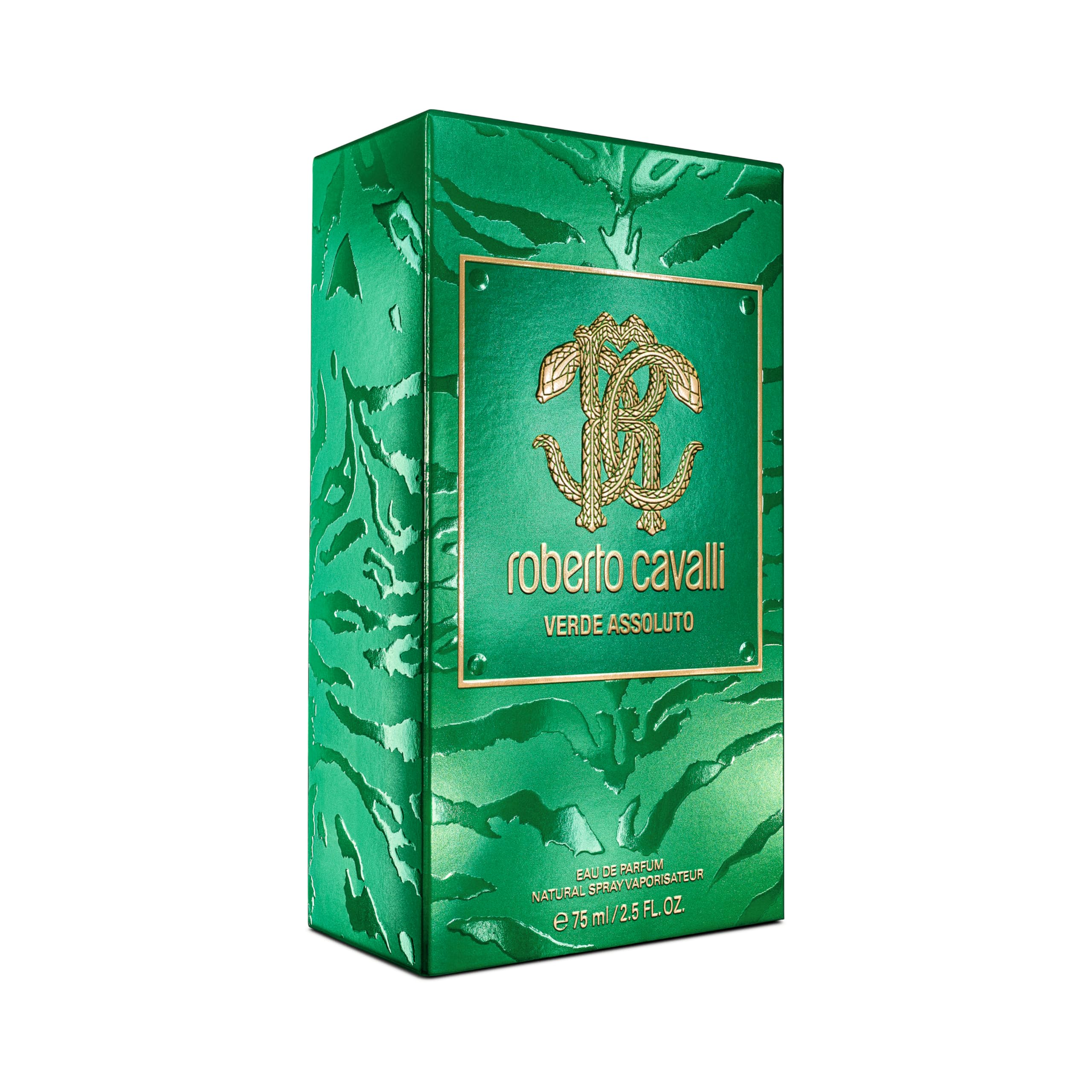 ROBERTO CAVALLI Verde Assoluto, Woda Perfumowana, Waniliowo-Kwiatowy, 75 ml