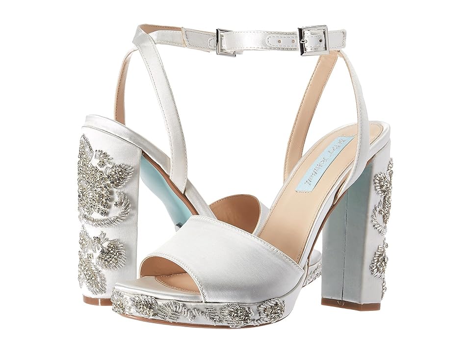 

Blue by Betsey Johnson Carin (Ivory Satin) High Heels