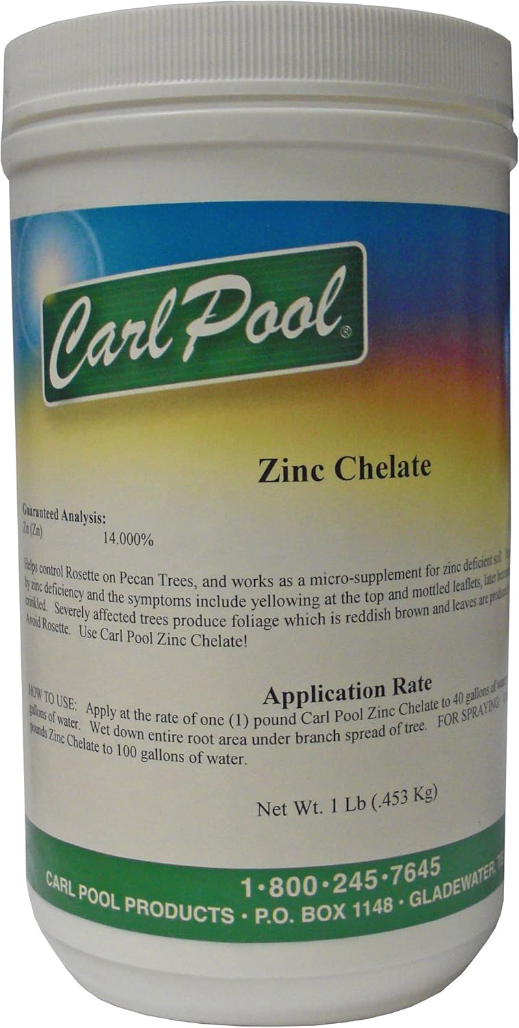 Carl Pool Zinc Chelate (EDTA) 1 lb.