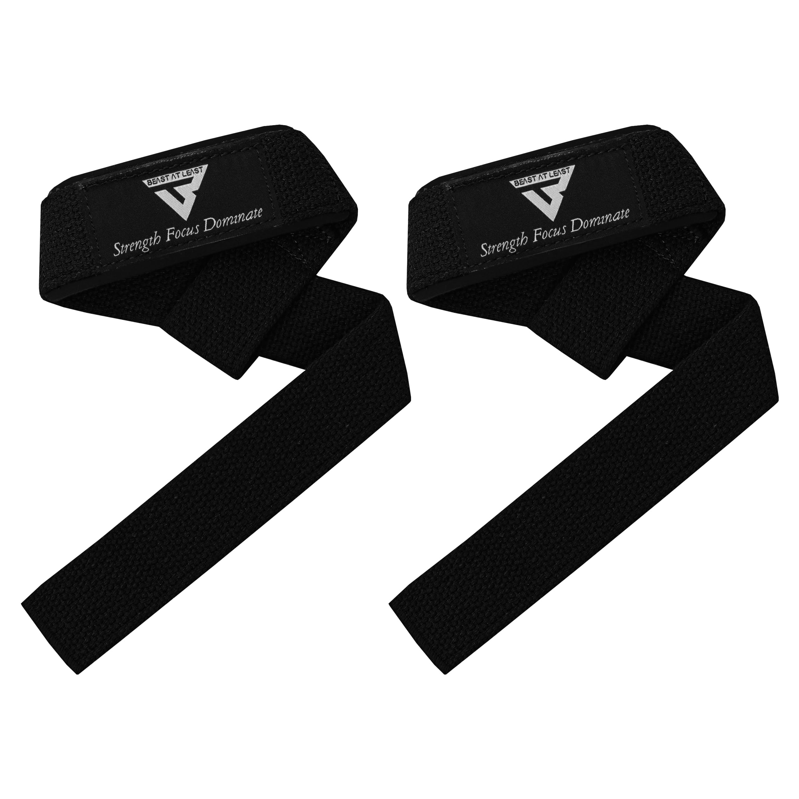 Correas de levantamiento de pesas, levantamiento de pesas, levantamiento de pesas, agarre antideslizante de 60 cm, soporte de muñeca de neopreno de 5 mm, entrenamiento de culturismo de levantamiento