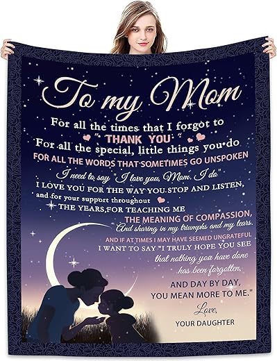 to My Dad from Daughter Flannel Fleece Throw Blanket 50"x40", Grateful Love Birthday Gift Throws Blankets, Happy Father's Day Present for Sofa, Super Cozy Lightweight Father Gifts Idea