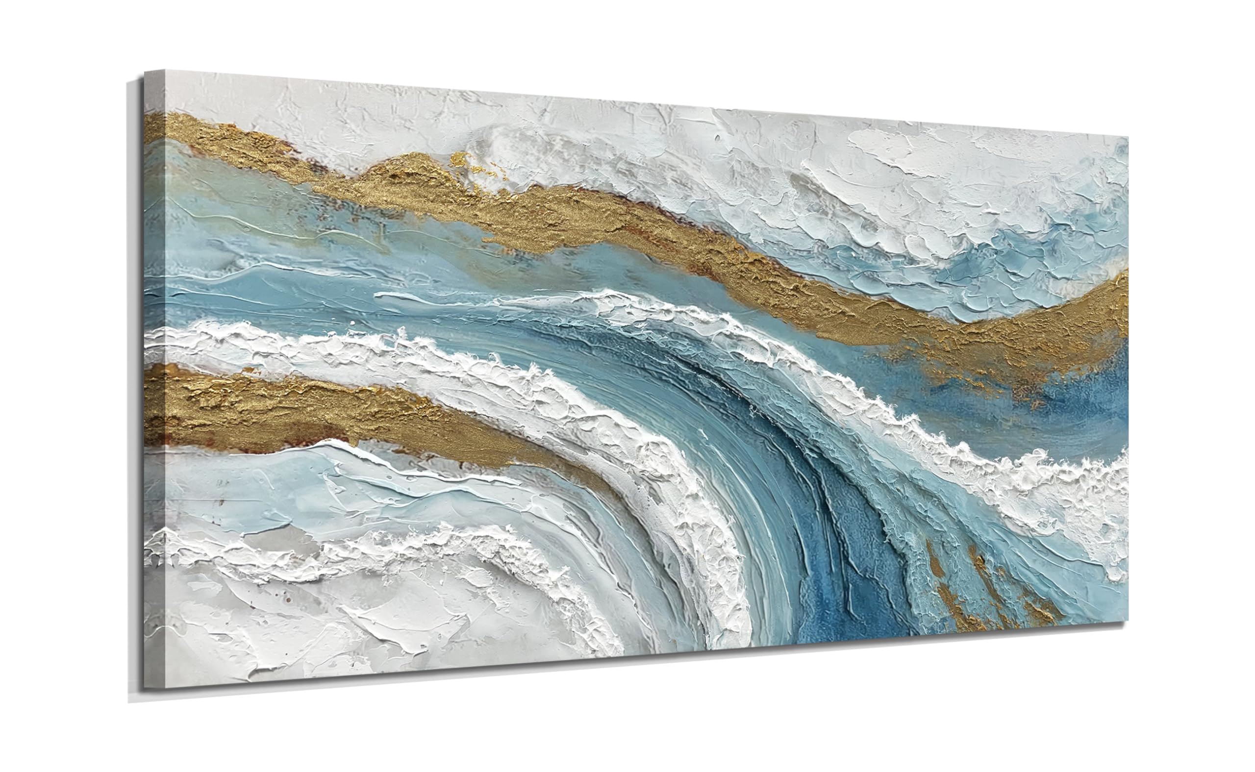 Ardemy Abstract Ocean Canvas Wall Art