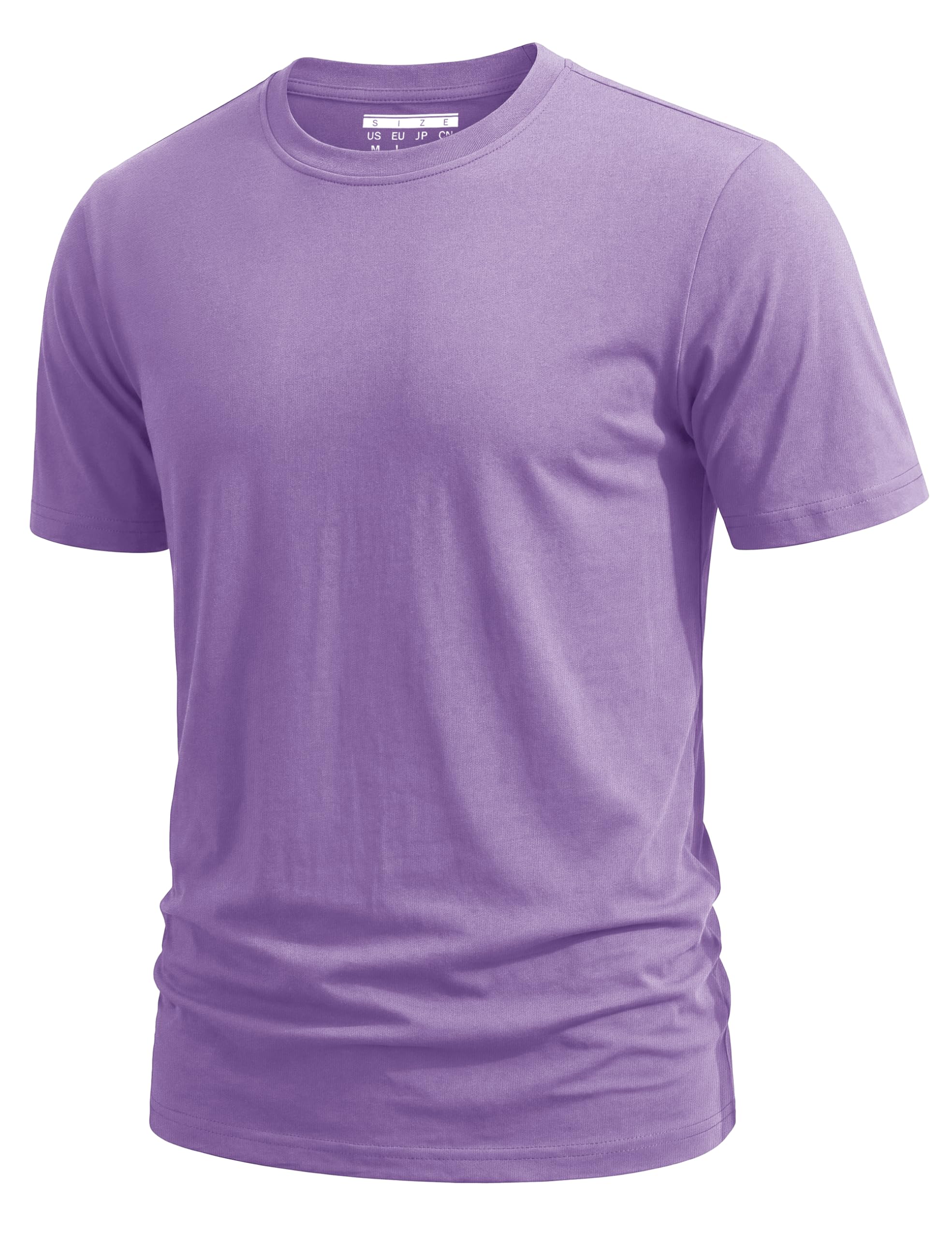 TACVASEN T Shirt Herren Kurzarm Basic Baumwolle Rundhal Sommer Regular Fit | Weiches Tshirt Herren, Einfarbig T-shirts für Herren, Casual Oberteil, Leicht Shirt Herren, Sommer Tops