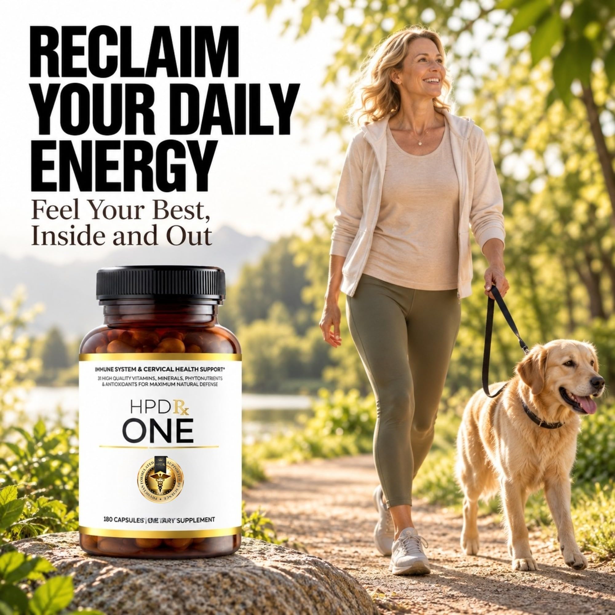 HPD Rx ONE Physician Formulated Immune Support Supplement, 180 Caps, 1-Pack — Amazon image 5
