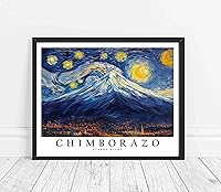 Vista 9 de Blanca Peak - Póster impreso de noche estrellada, arte de pared de montaña Blanca Peak, decoración de arte para dormitorio, obra de arte de cumbre