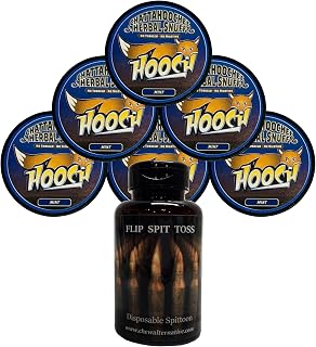 Mint Pouch Packs - 6 Cans - Includes Mud Bud Disposable Spittoon - Ammo