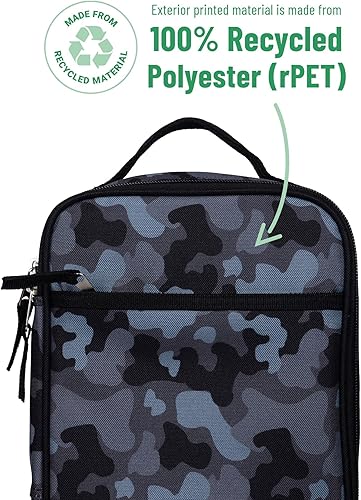 Miniatura 3 de Wildkin Lonchera ecológica para niños y niñas, perfecta para lonchera reutilizable con estilo de primaria, mantiene tu comida fresca para la escuela