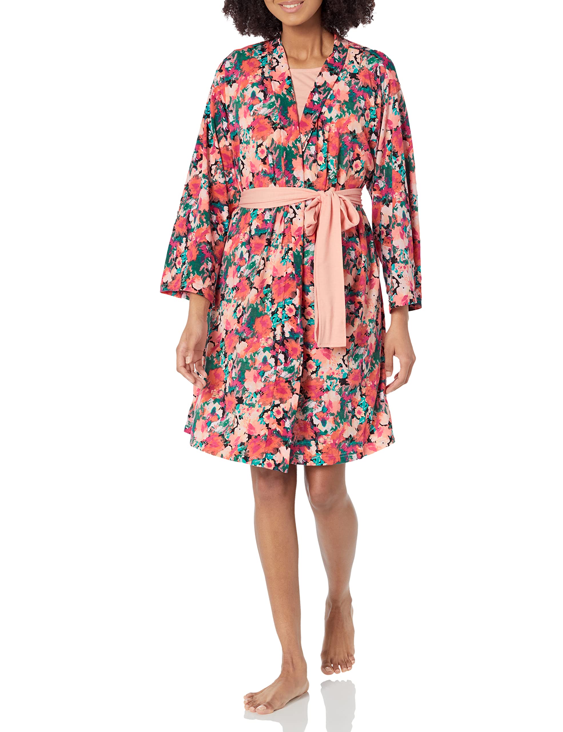 N NatoriWomen's Spring Essentials Tank/Short Wrap Set 36", Cb 23", Inseam 4"