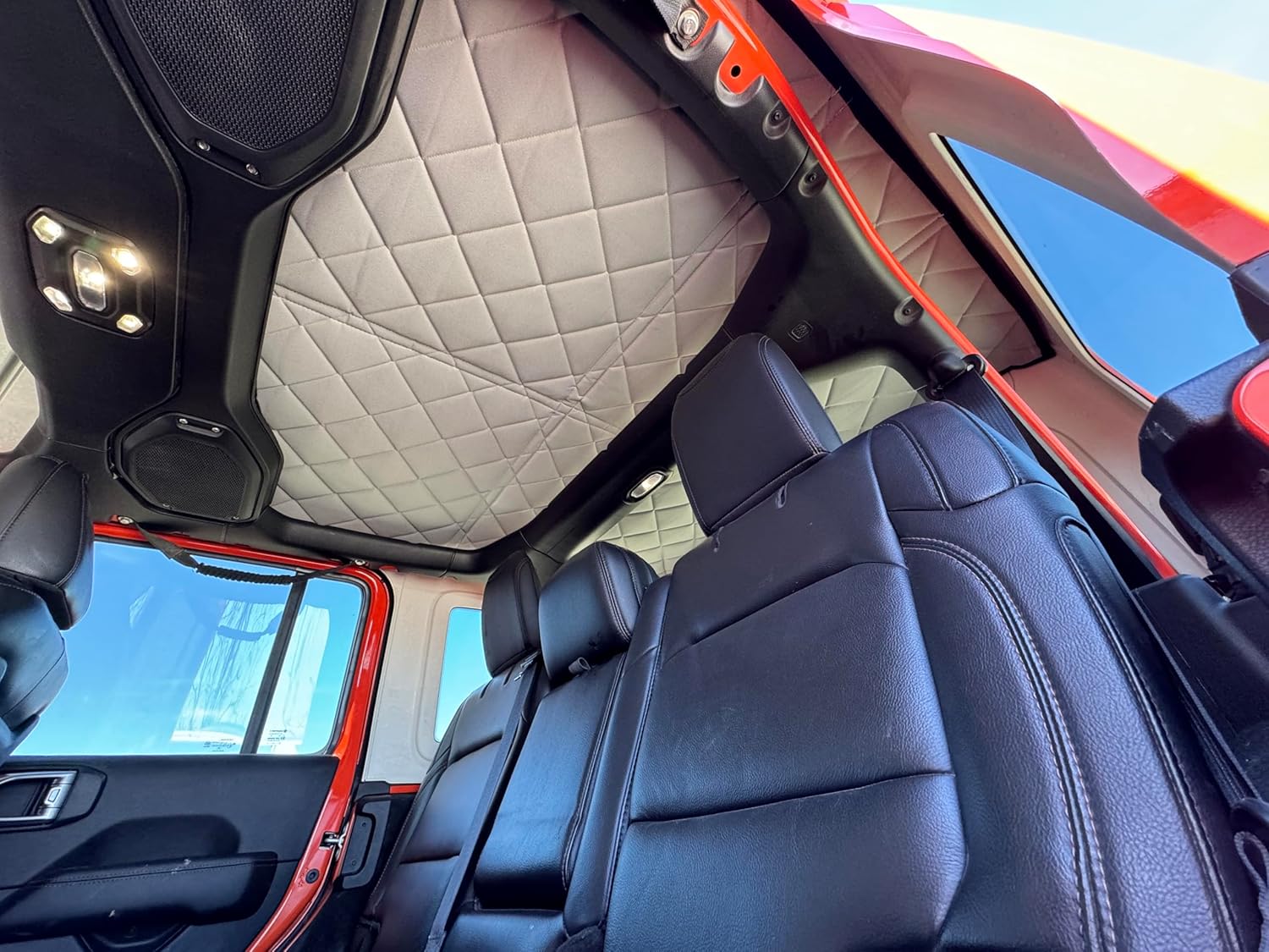 Topless Tops Insulated & Sound dampening Roof Covers Compatible with Jeep (Fits Jeep Gladiator JT)