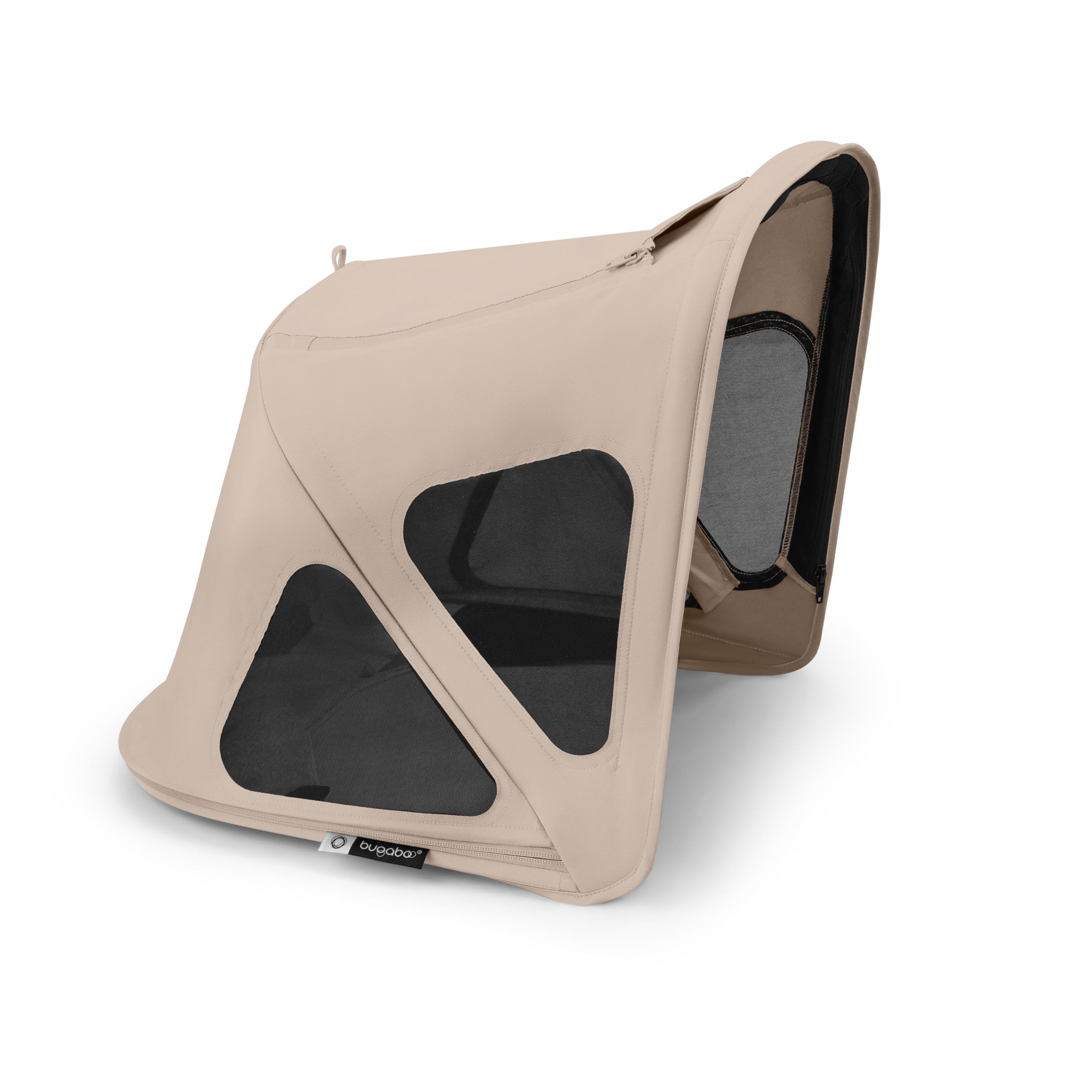 Bugaboo Capota ventilada Fox y Cameleon, extensible para una protección adicional y una protección solar óptima, repelente al agua, Desert Taupe