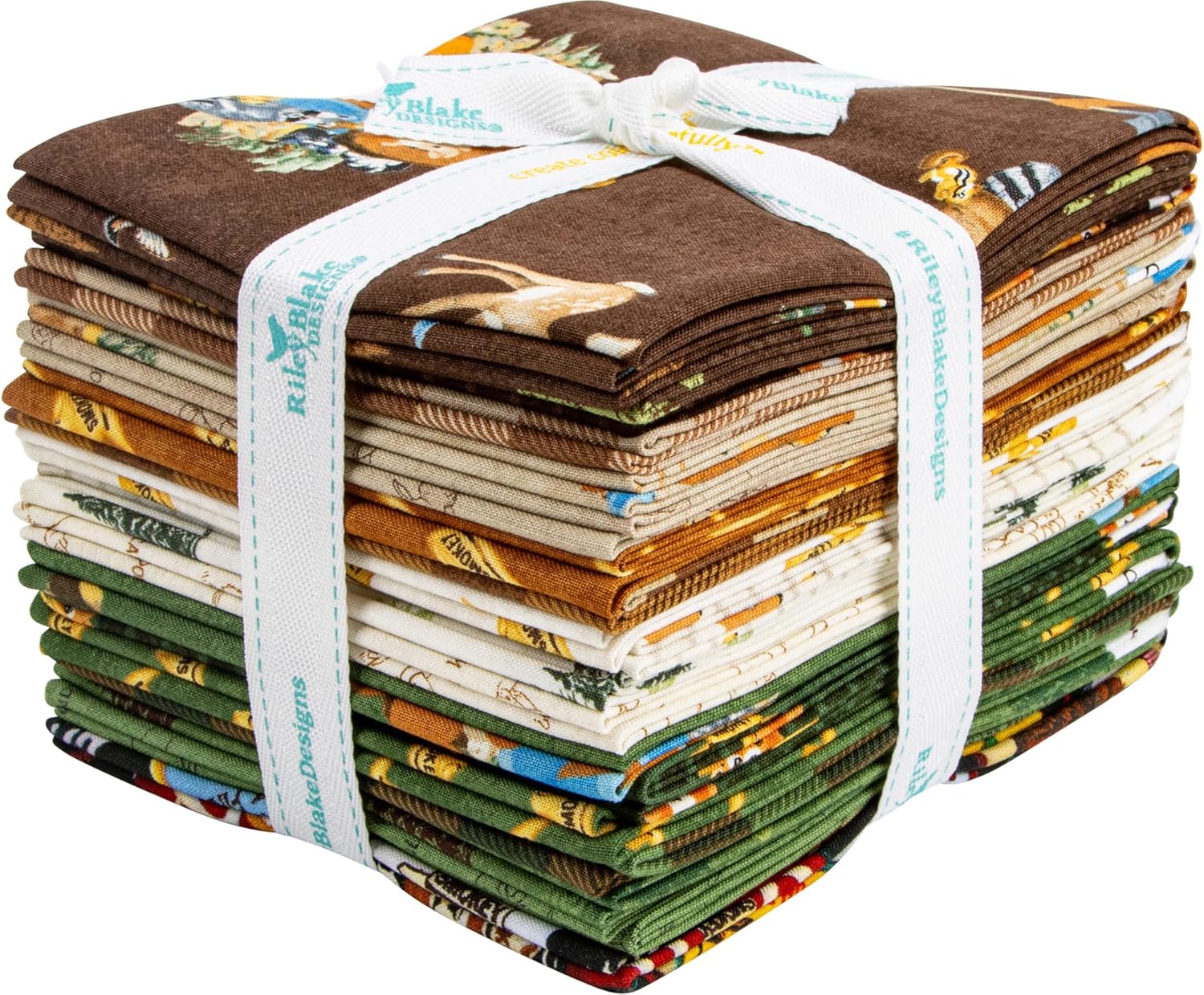 Friends of Smokey Bear 19 Fat Quarters Riley Blake Designs FQ-16500-19