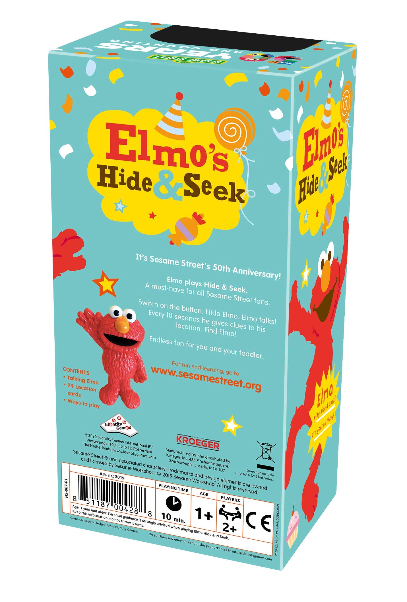 Amazon.co.jp: セサミストリート エルモの世界 隠れと探求ゲーム 50年