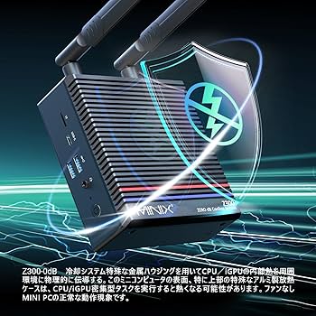 未使用品　MINIX NEO Z100 ファンレスミニpc 12世代N100 未使用品 MINIX NEO Z100 ファンレスミニpc 12世代N100 Amazon