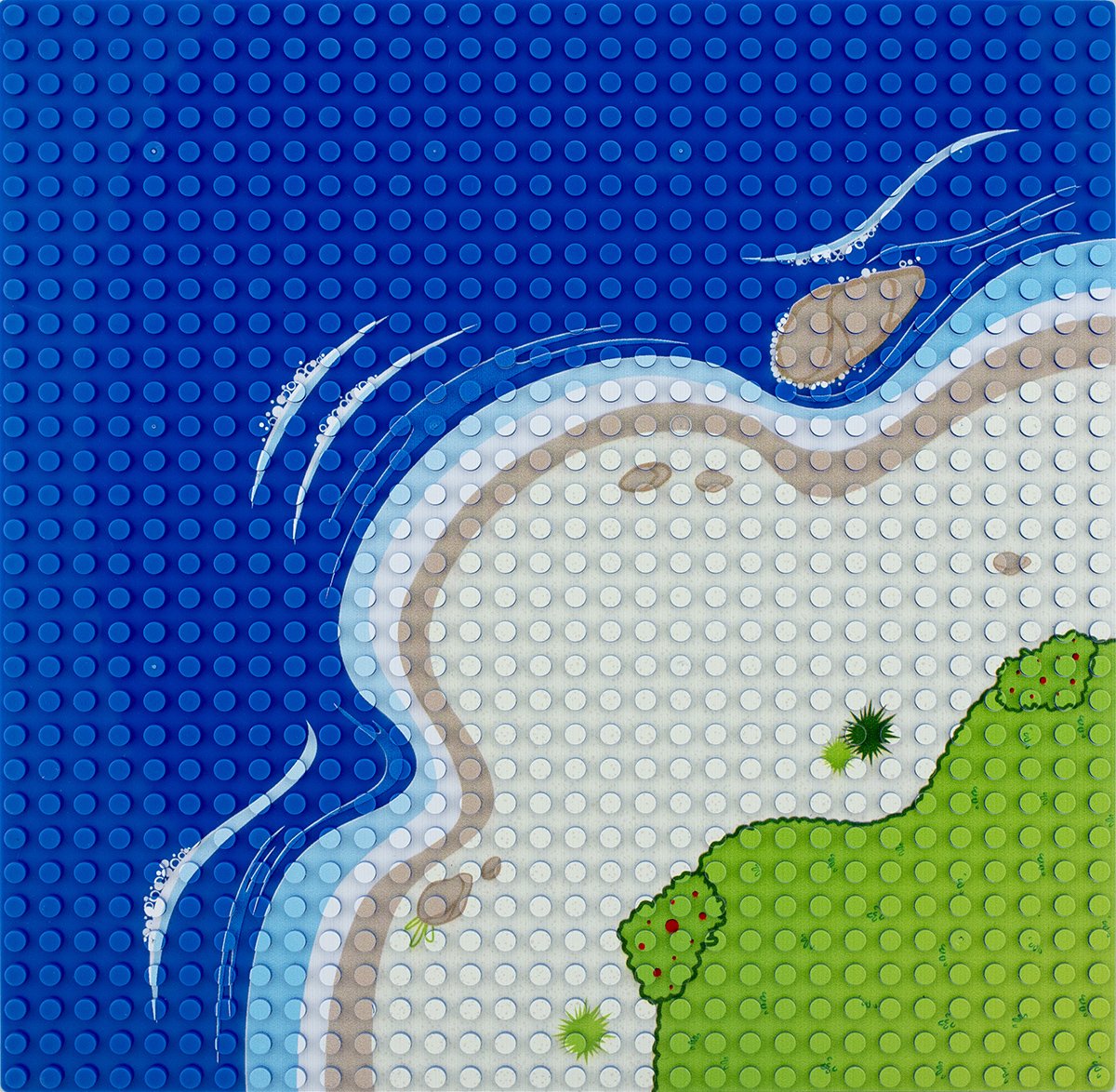 lego island baseplate