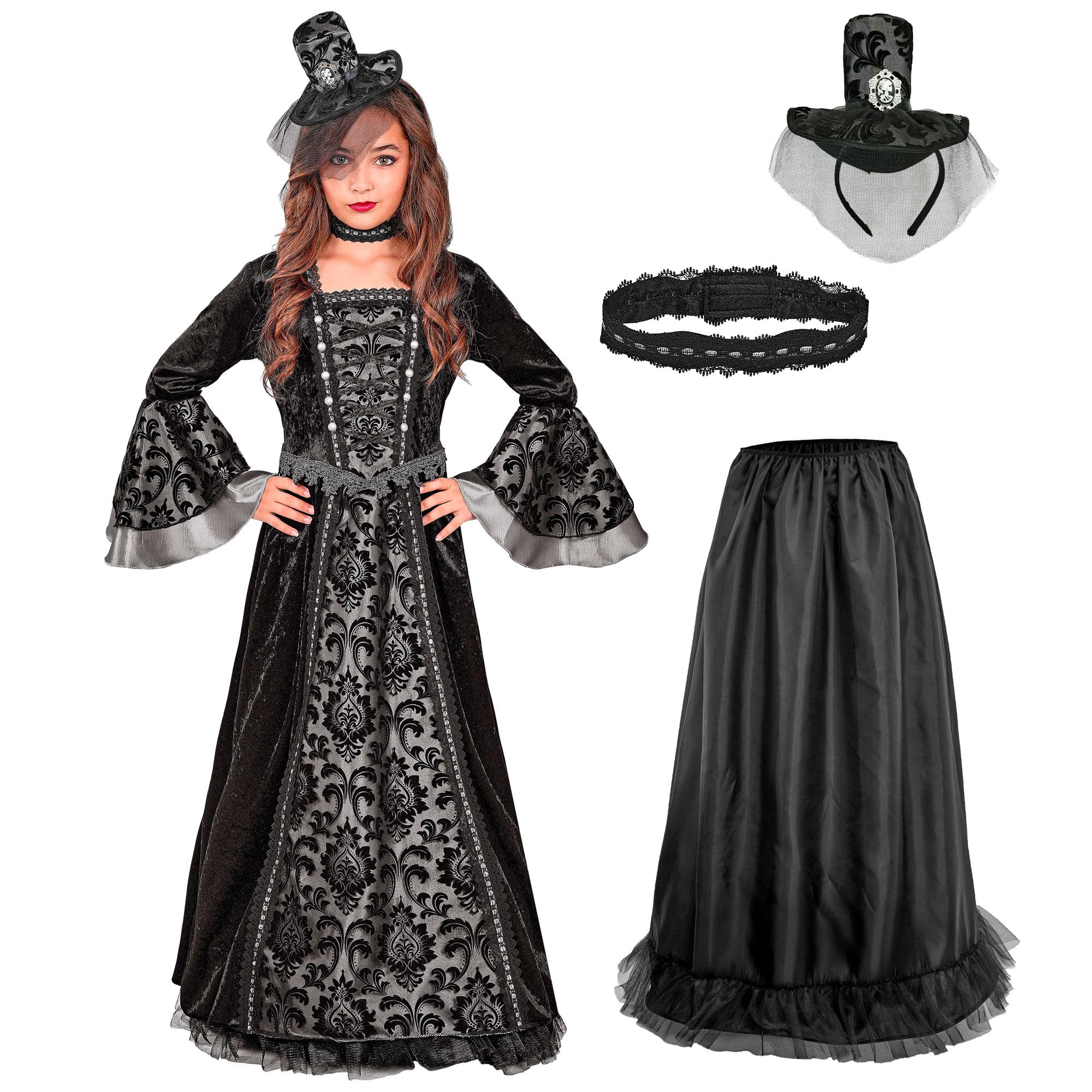 W WIDMANN MILANO Party Fashion Costume da contea scura per bambini