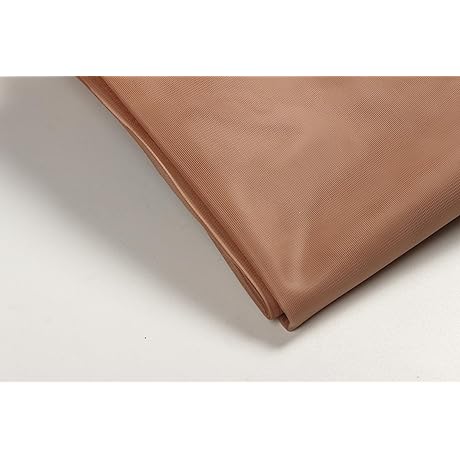 Corset Mesh Fabric with a Subtle Nude Hue