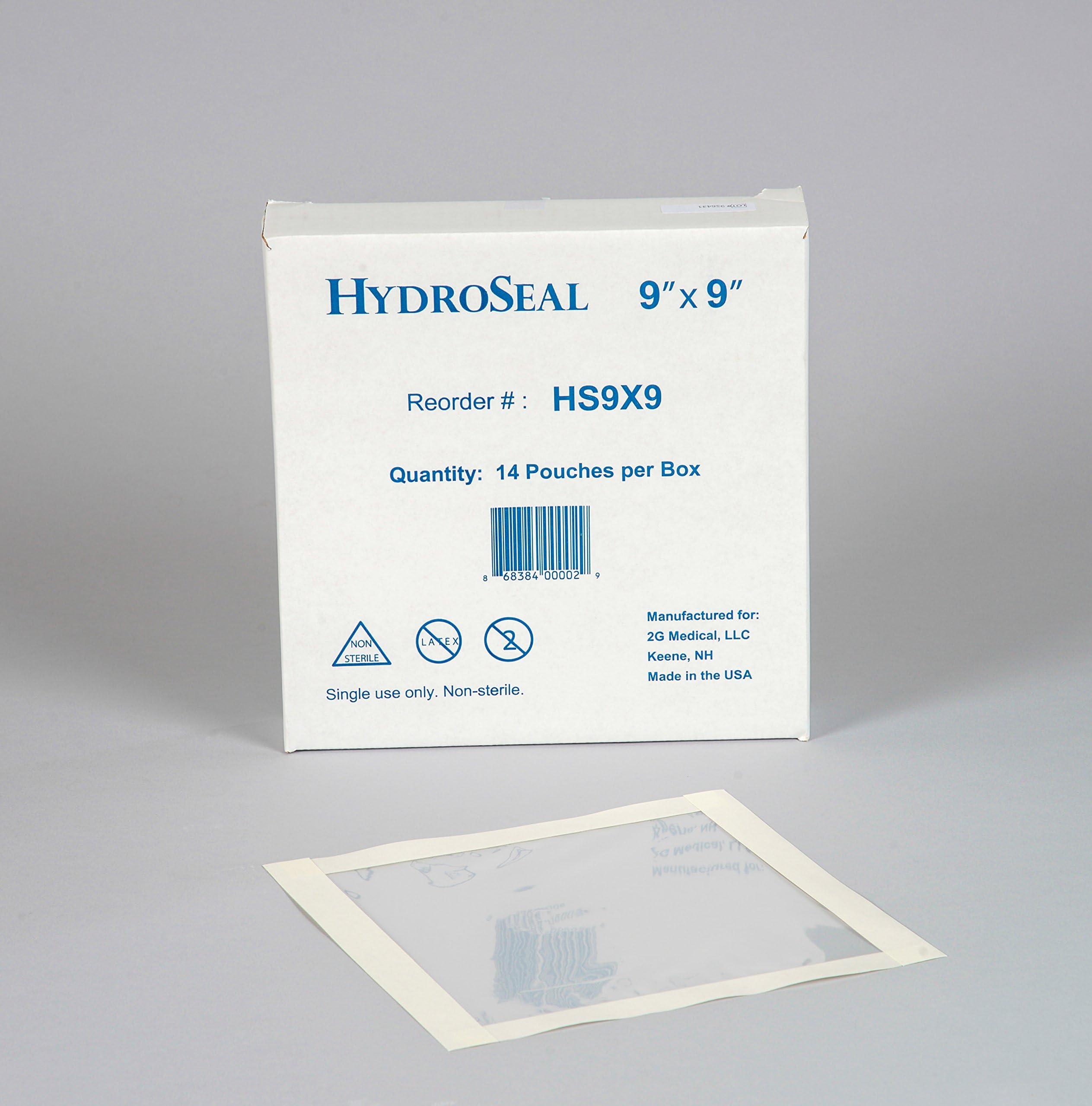 9" x 9" Hydroseal Shower Protection Barrier - 7 Pieces