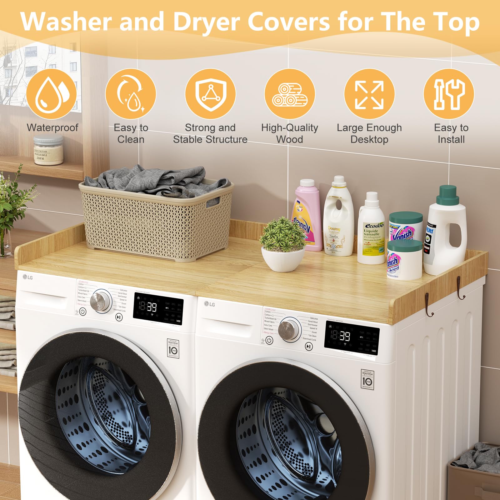 Asciugatrice A Soffitto Asciugabiancheria 1,5m Nero - Foto 6