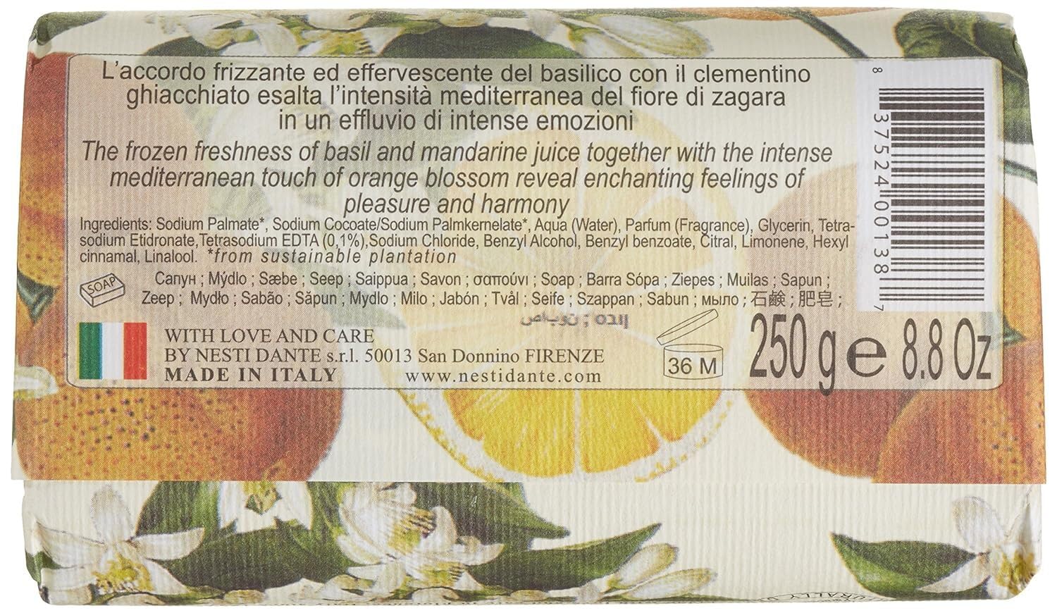 Nesti Dante Dolce Vivere Capri Sabun 250 gr