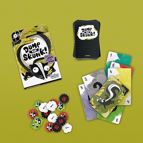 Miniatura 10 de Dump The Skunk! Juego  Juego de cartas familiares de Reiner Knizia  A partir de 7 años  2 a 6 jugadores  20 minutos  Juegos fáciles de aprender para