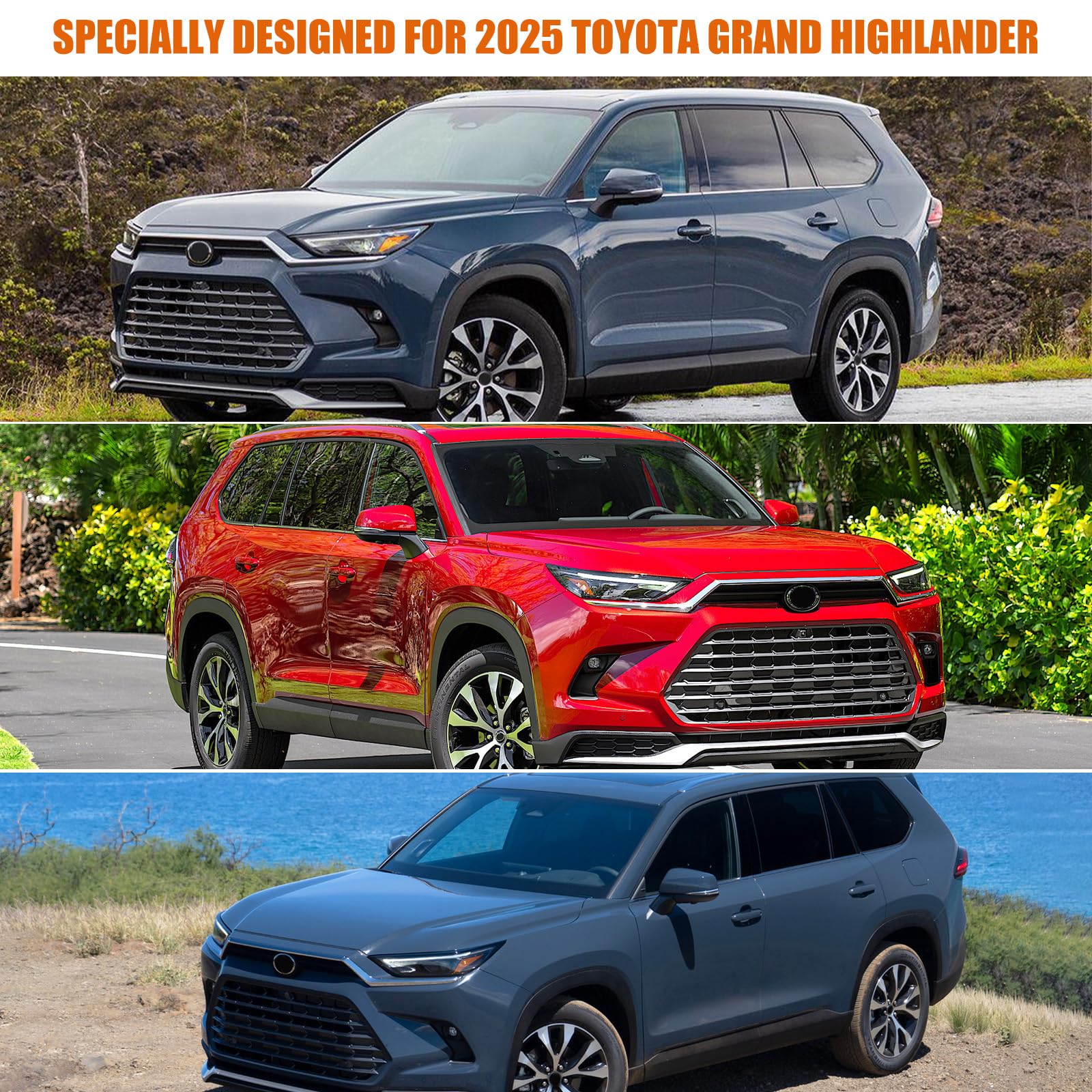 Waterproof Car Covers Replace for 2023-2025 Toyota Grand Highlander and Lexus TX350 500h 6 Layers All Weather Car — view 7