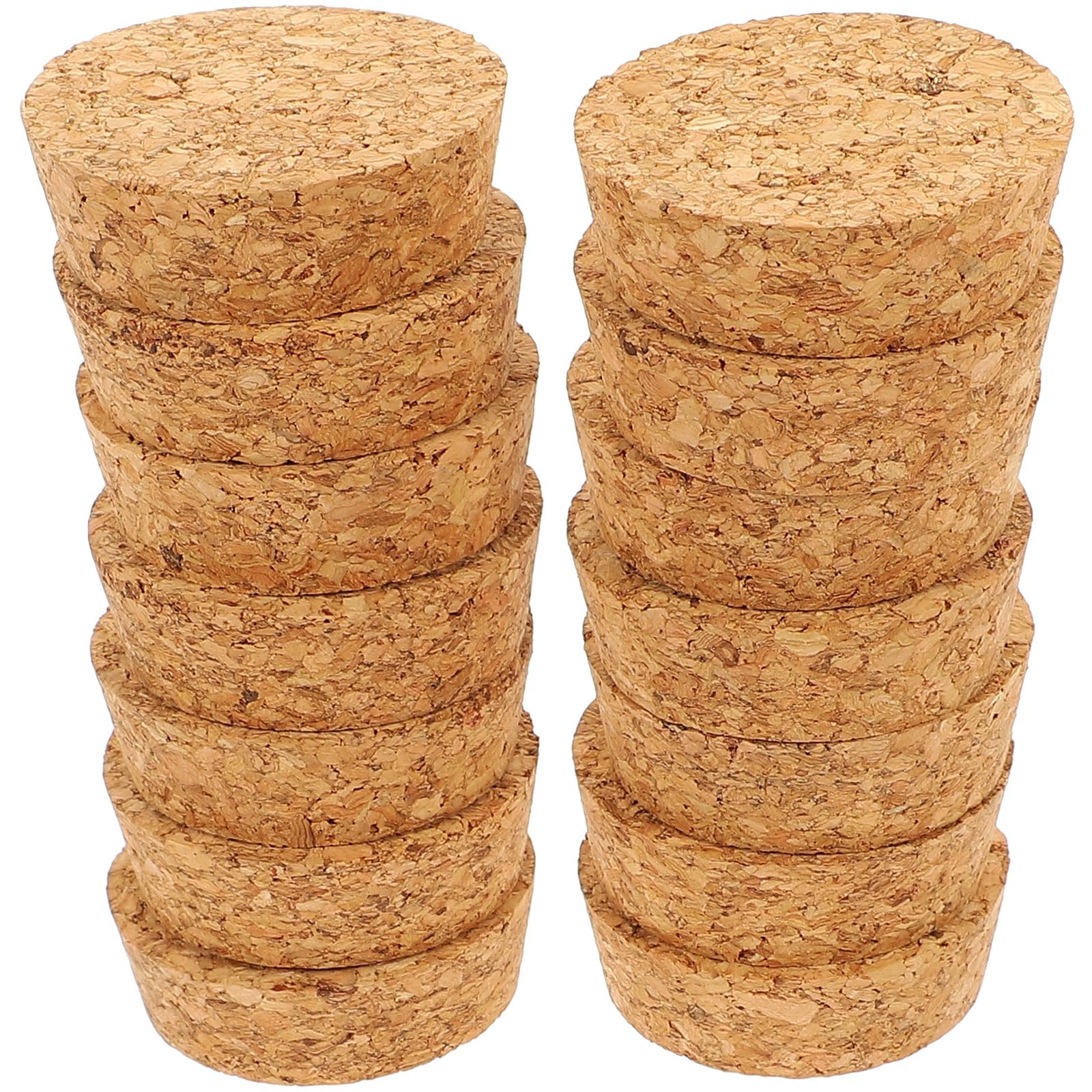 Tapones de corcho cónicos de madera natural para un sellado seguro y decoración artesanal de bodas
