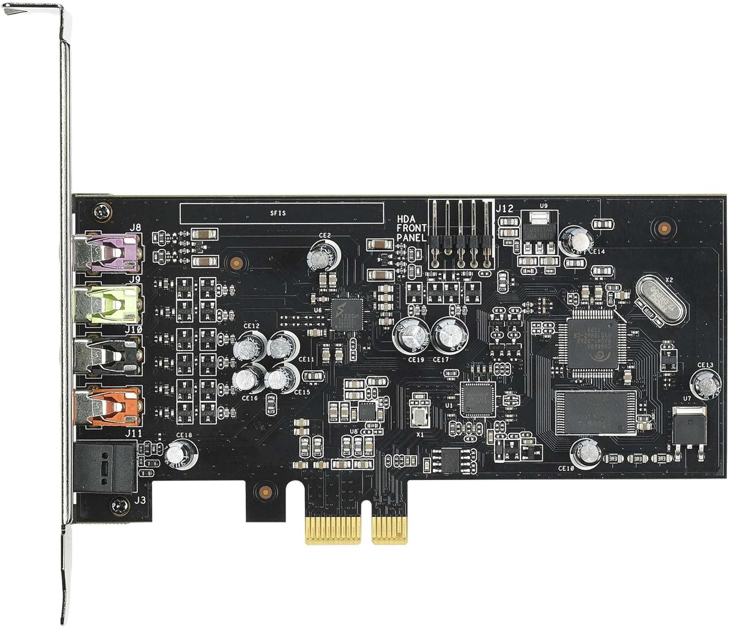 ASUS Xonar SE Internal 5.1 Channel PCI-E Sound Card (5.1 Channels, 24 bit, 116 dB, 110 dB, 24-bit/192kHz, 0.00251%)