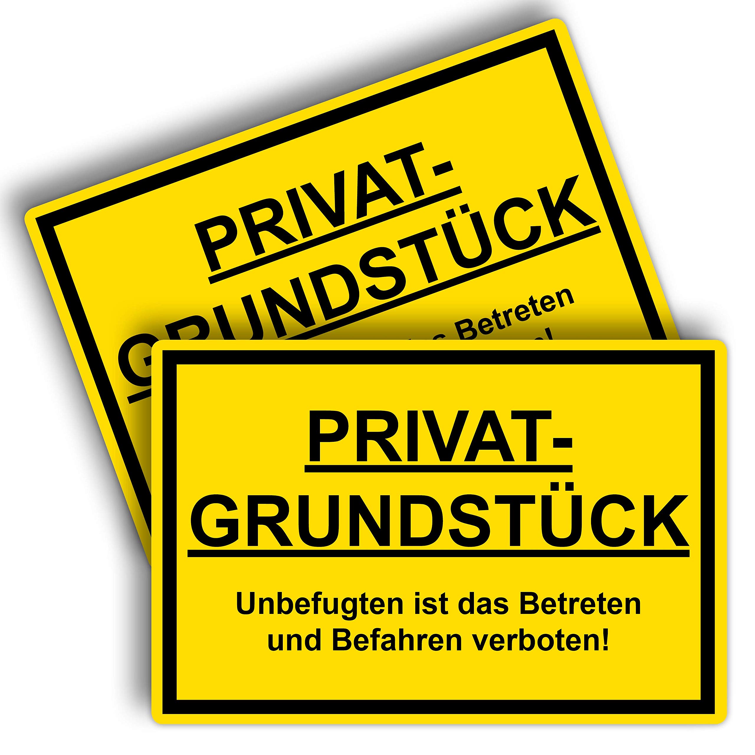 STROBO 2 Stück XXL Privatgrundstück 