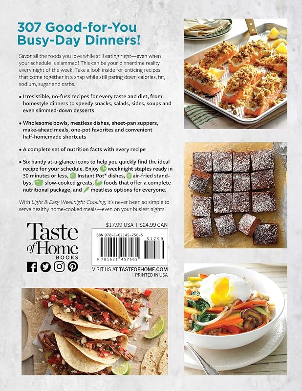 Taste of Home Light & Easy Weeknight Cooking: 307 Healthy Recipes for Quick & Delicious Meals (Taste of Home Heathy Cooking) image 2