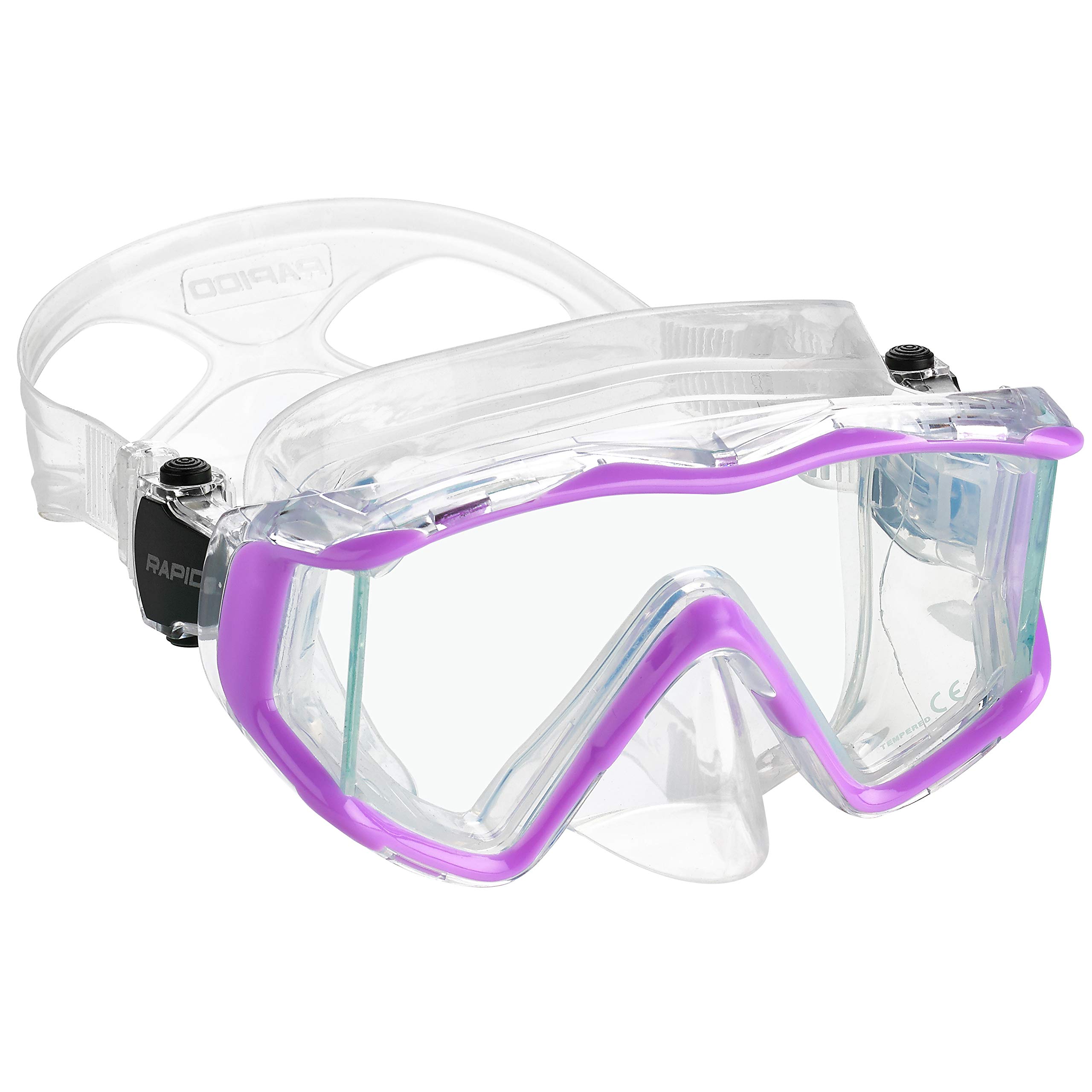 Phantom Aquatics Zestaw do nurkowania (liliowy, ML/XL, US: 9-11 / EU: 41-45)