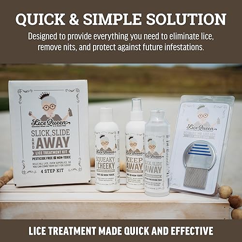 Miniatura 3 de Kit de tratamiento de piojos Slick, Slide, & Away de 4 pasos