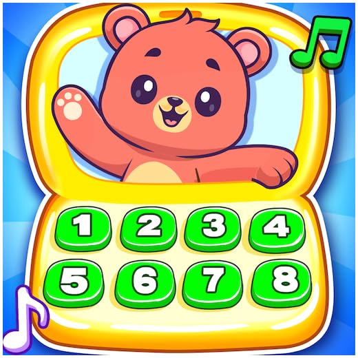Baby phone toy - kids learning game
