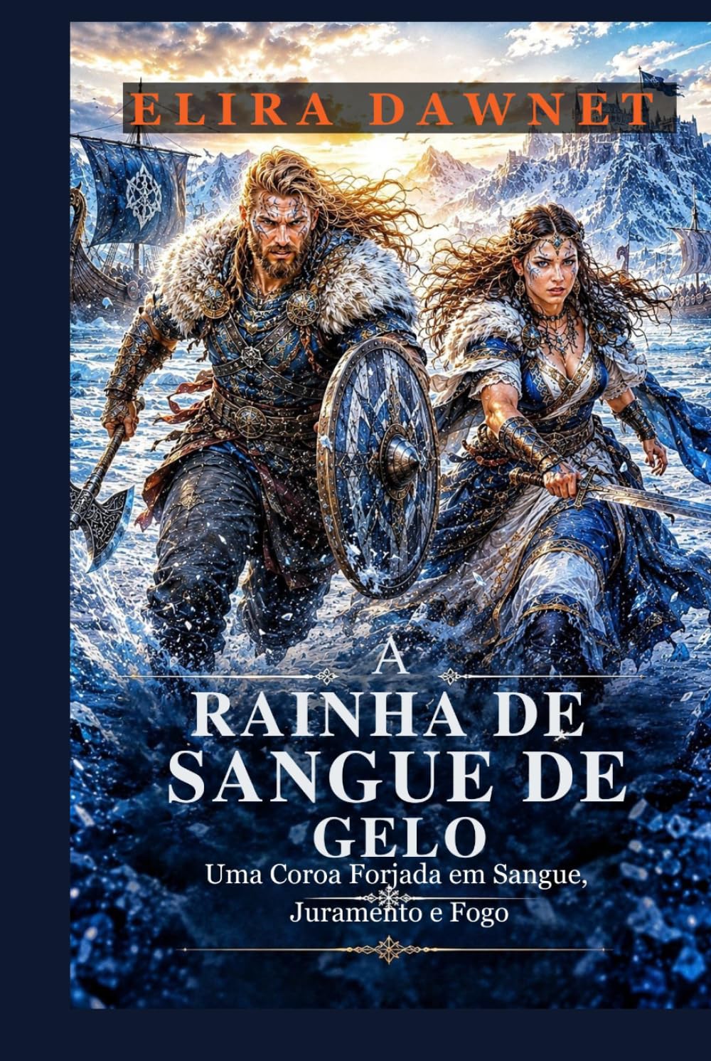 A RAINHA DE SANGUE DE GELO: Uma Coroa Forjada em Sangue, Juramento e Fogo (AS BATALHAS DO GELO)