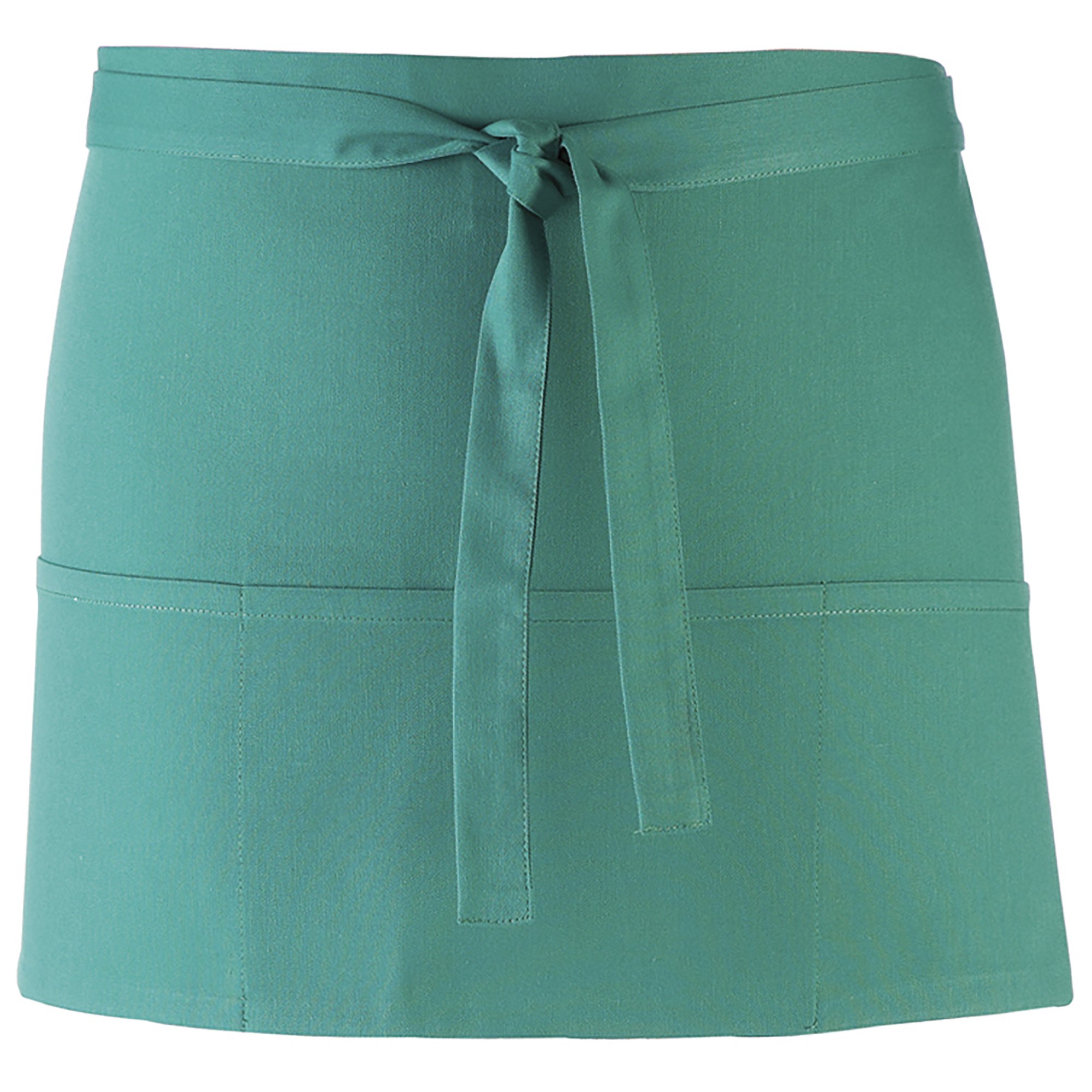 Premier Ladies/Womens Colours 3 Pocket Apron/Workwear (One Size) (Emerald)