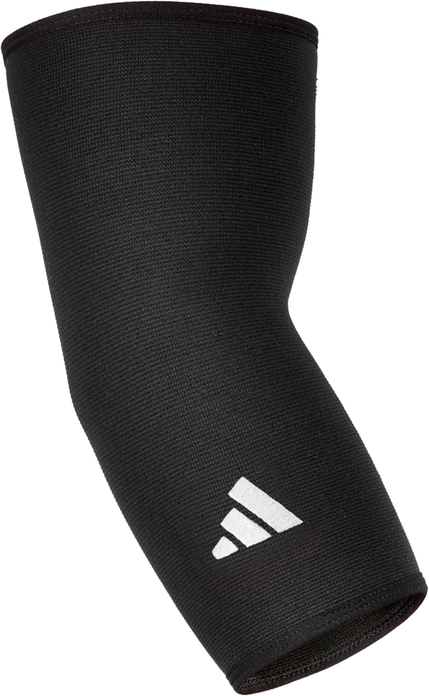- Elbow Support Sleeve - Seamless and Smooth Elbow Support for Training, Competitions, and General Fitness - Ergonomic Design, Nylon Trim - Durable & Breathable - Black (Red Logo), Large