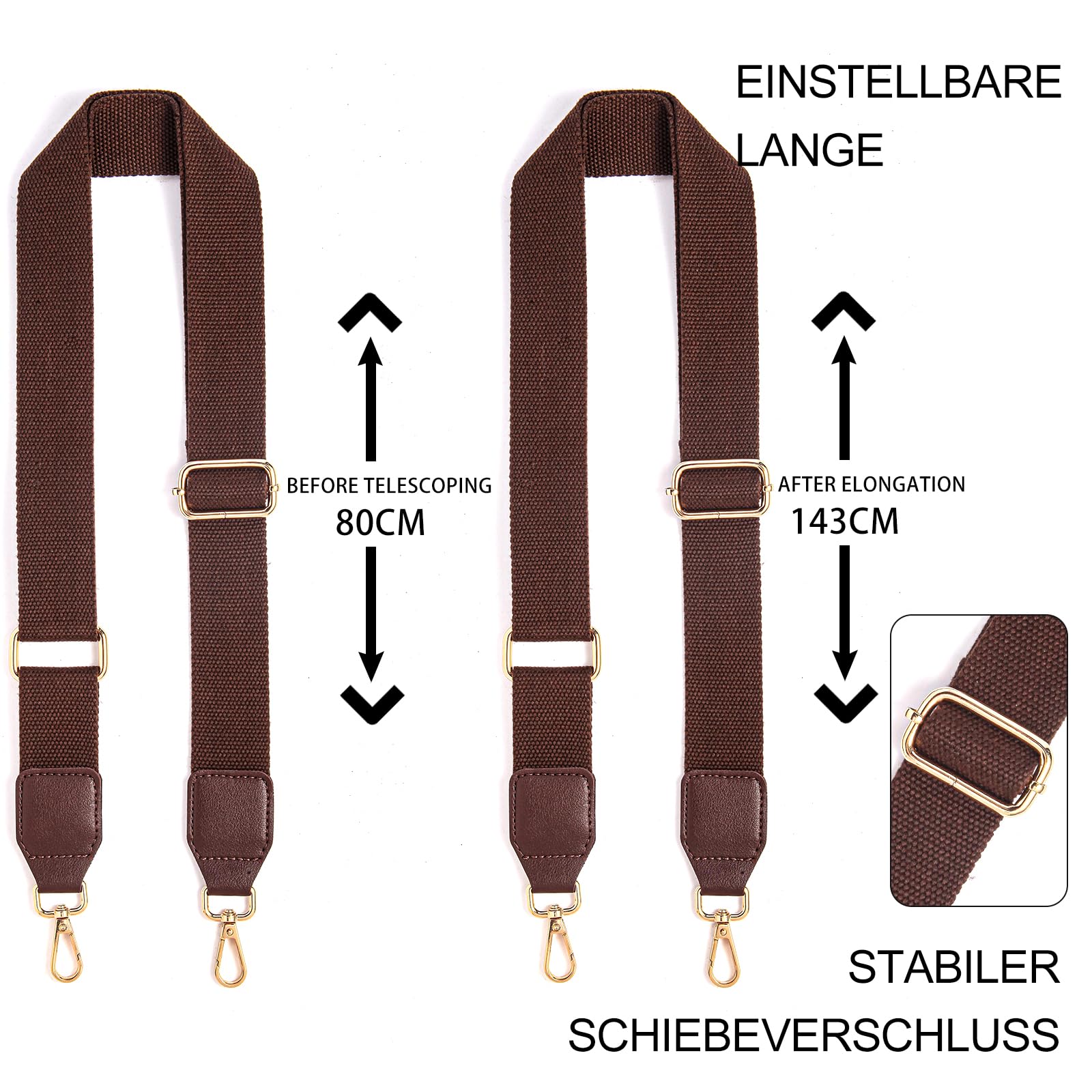 Cintura di ricambio regolabile, tracolla for borsa, tracolla for borsa, tracolla for borsa, tracolla larga, tracolla di ricambio, tracolla for accessori, parte della borsa, cintura regolabile for bors