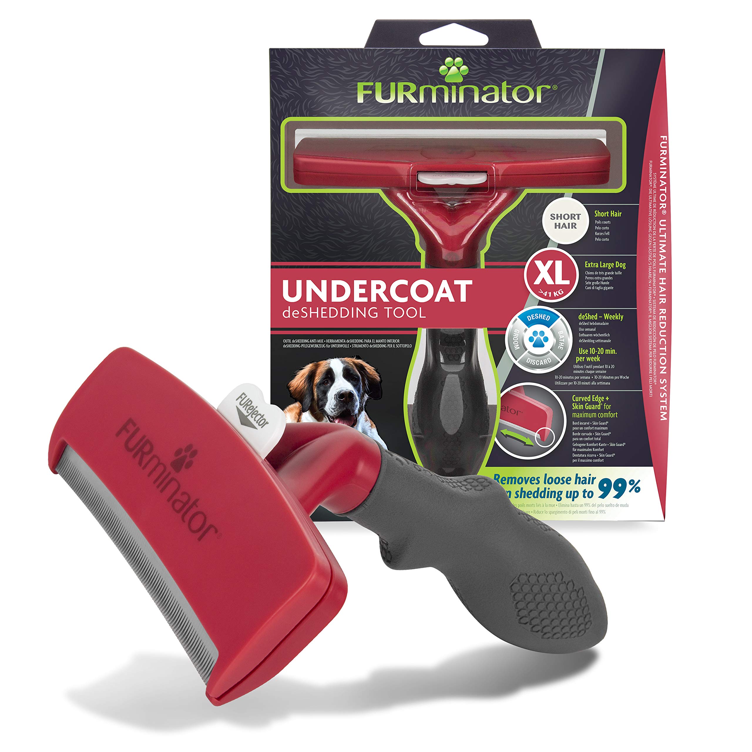 FURminator Outil Undercoat deShedding Chien XL Poils courts