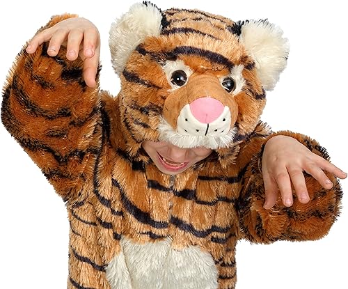 Miniatura 3 de Dress Up America Tiger Costume  Plush Animal Tiger Costume For Kids and Toddlers