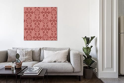 Miniatura 4 de Jaxson Rea "Vintage Petals Pattern VD Gallery Wrapped Canvas by Katie Pertiet, 36" x 36"