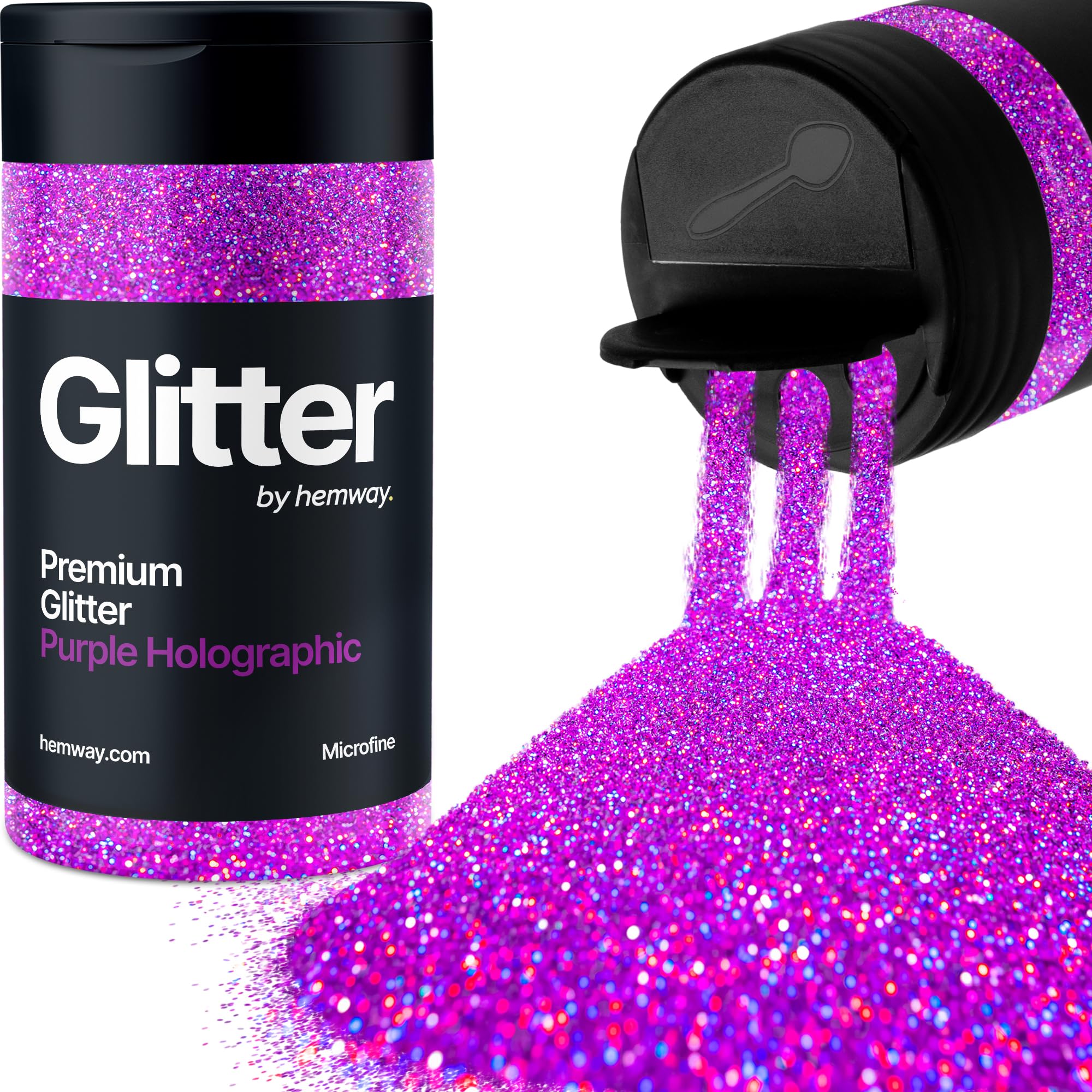 Champagne Gold Glitter Shaker, 130g Ultrafine Glitter, Crafts 1/128" Metallic Flake Champagne Gold Sequins, Resin & Epoxy Crafts, Decorating, Halloween, Christmas Nail, Face, Hemway — view 301