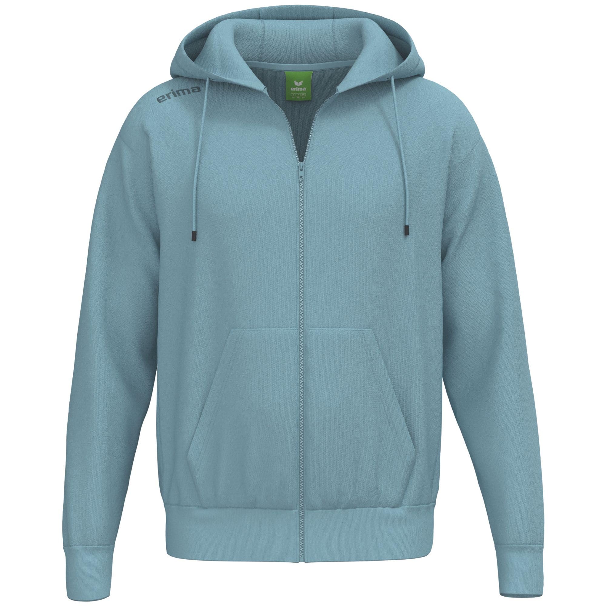 Erima Men's TS Sweat Hoodie Jacket (2072524) smoke blue, L