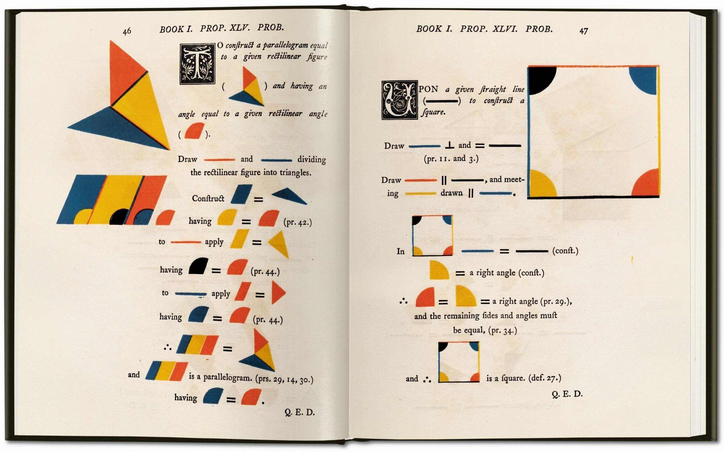Oliver Byrne: The First Six Books of the Elements of Euclid