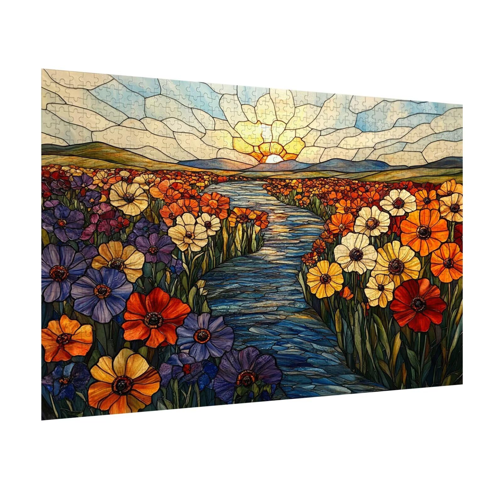 Puzzle 6000 Pezzi astratto Puzzle Classici per Gioco Familiare, n-40 | Impossibile Puzzles, Intrattenimento Creativo, Rilassamento e Intelligence, Regalo per Amore e Amico, Decorazioni Casa, Fiori