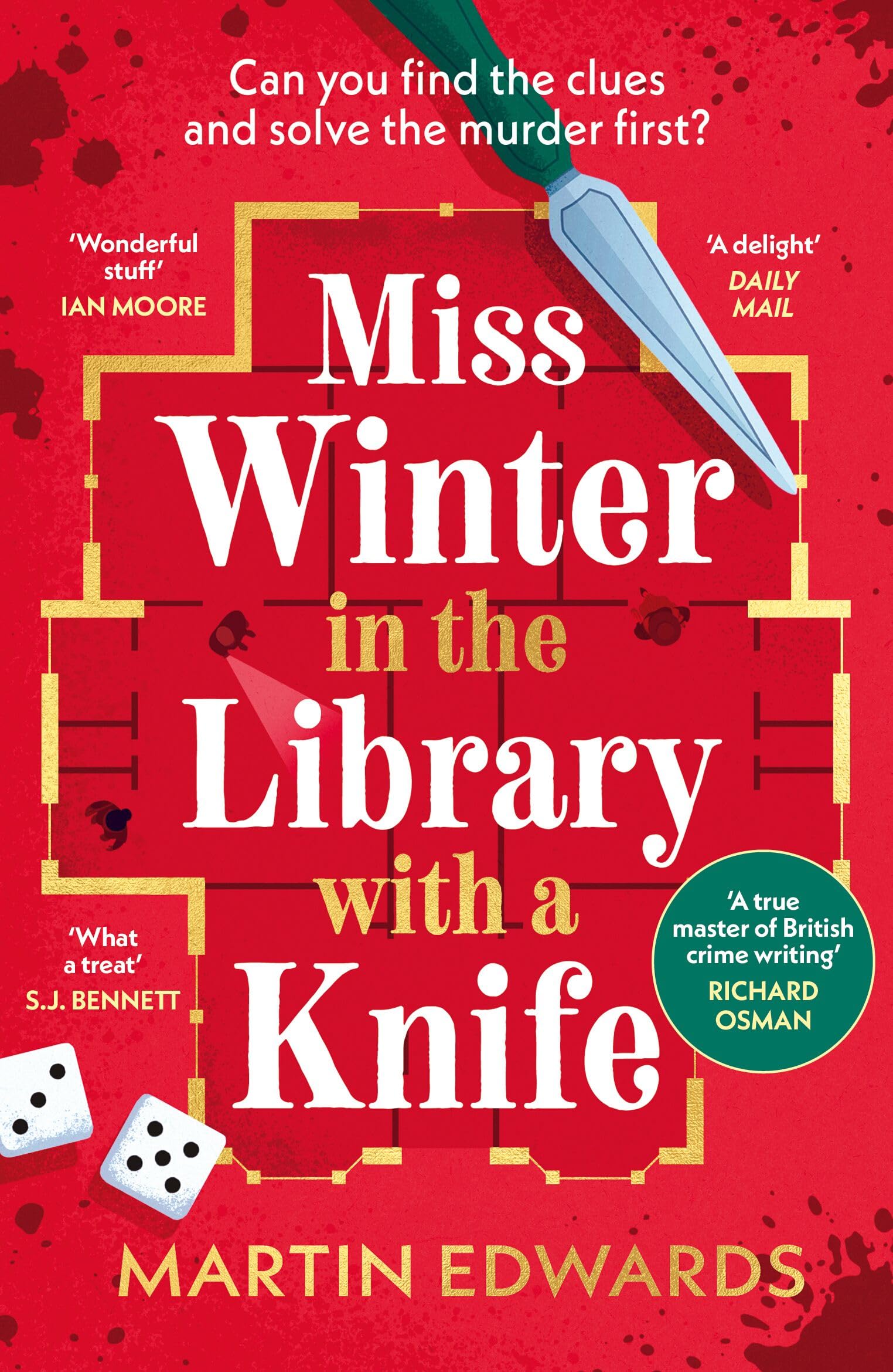 Miss Winter in the Library with a Knife: a murder mystery with a delightful twist