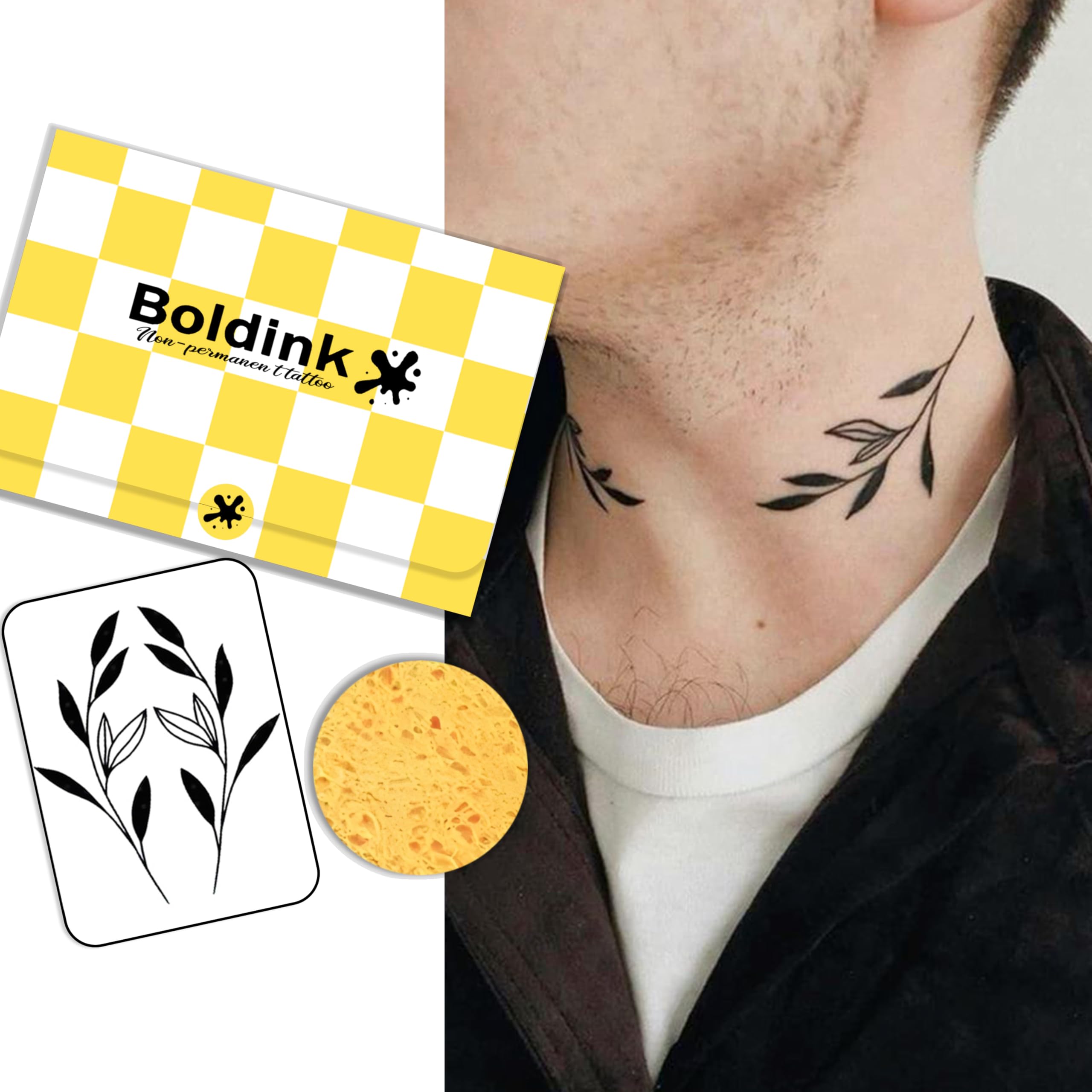 月 指輪 リング 2週間で消える リアルタトゥー マジックタトゥー 防水