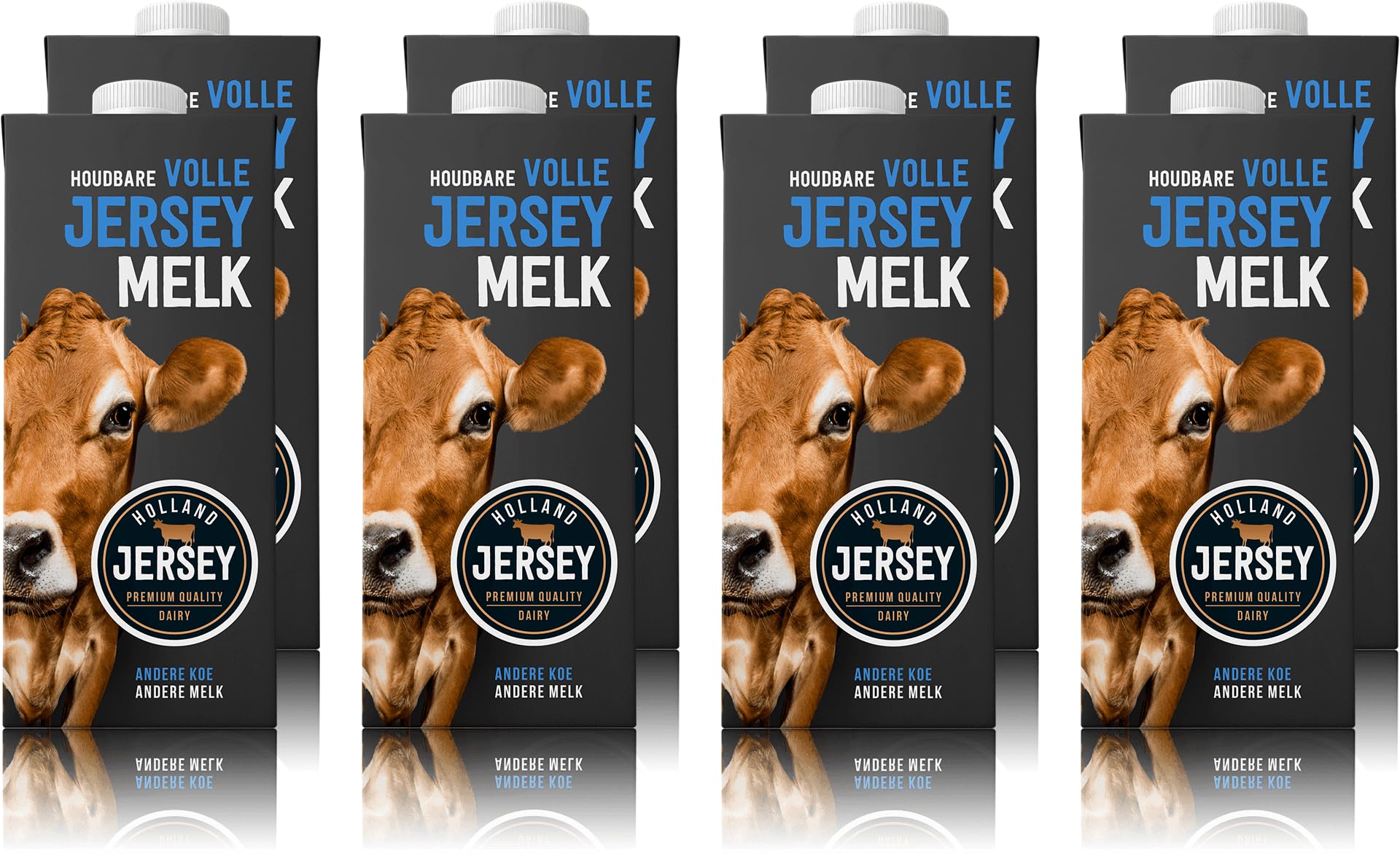 Holland Jersey - Volle Houdbare Jersey Melk - 8x1 ltr - Barista