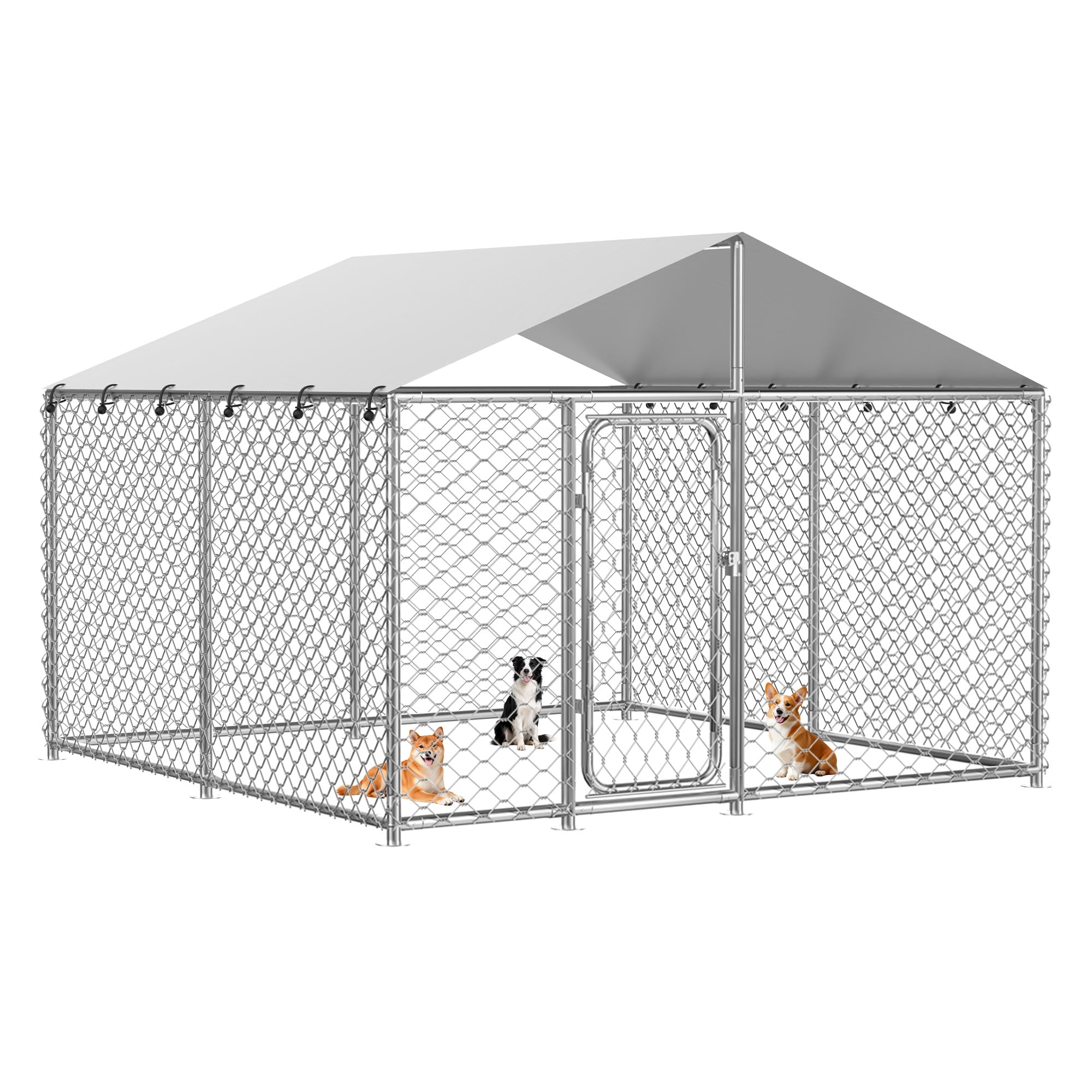 Leramaner 7.8x7.8 ft Dog Kennel Run