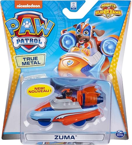 SpinMaster Mighty Super Paws Zuma True Metal Die Cast Hovercarft